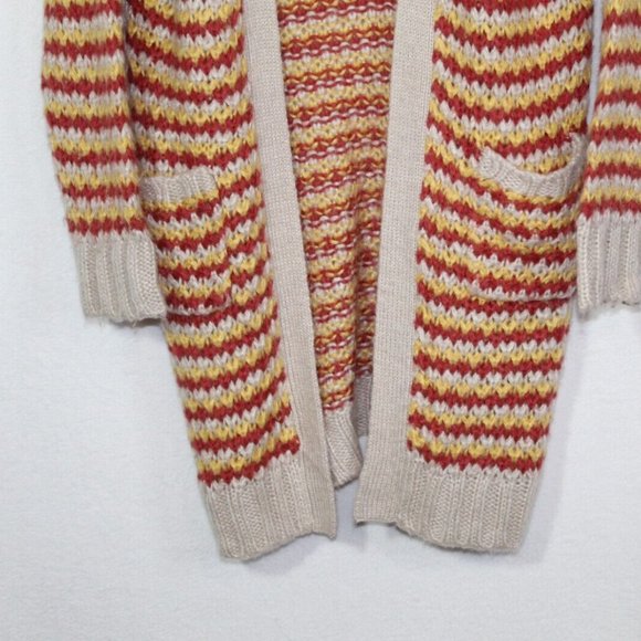 Coco and Jaimeson womens cardigan size M crochet oversized open front long cozy - Picture 4 of 10